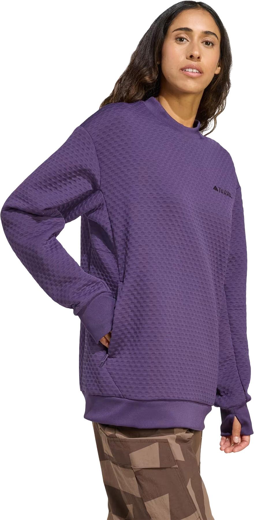 Product gallery image number 5 for product Terrex Xploric Crewneck Sweatshirt - Women's