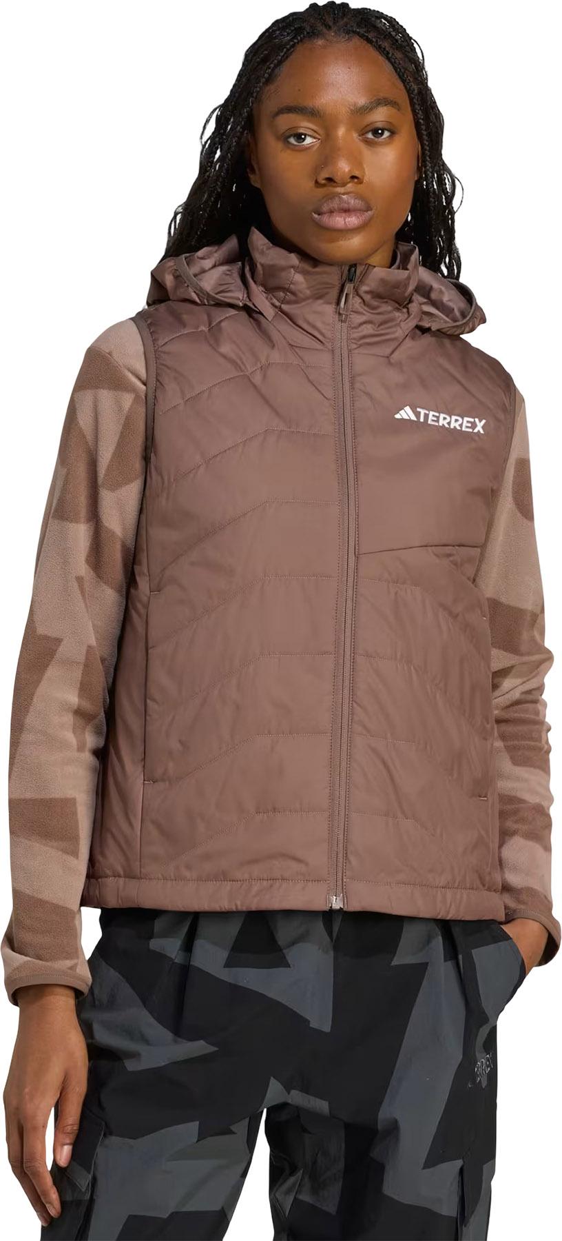 Product gallery image number 3 for product Terrex Multi CLIMAWARM Insulated Hooded Vest - Women's