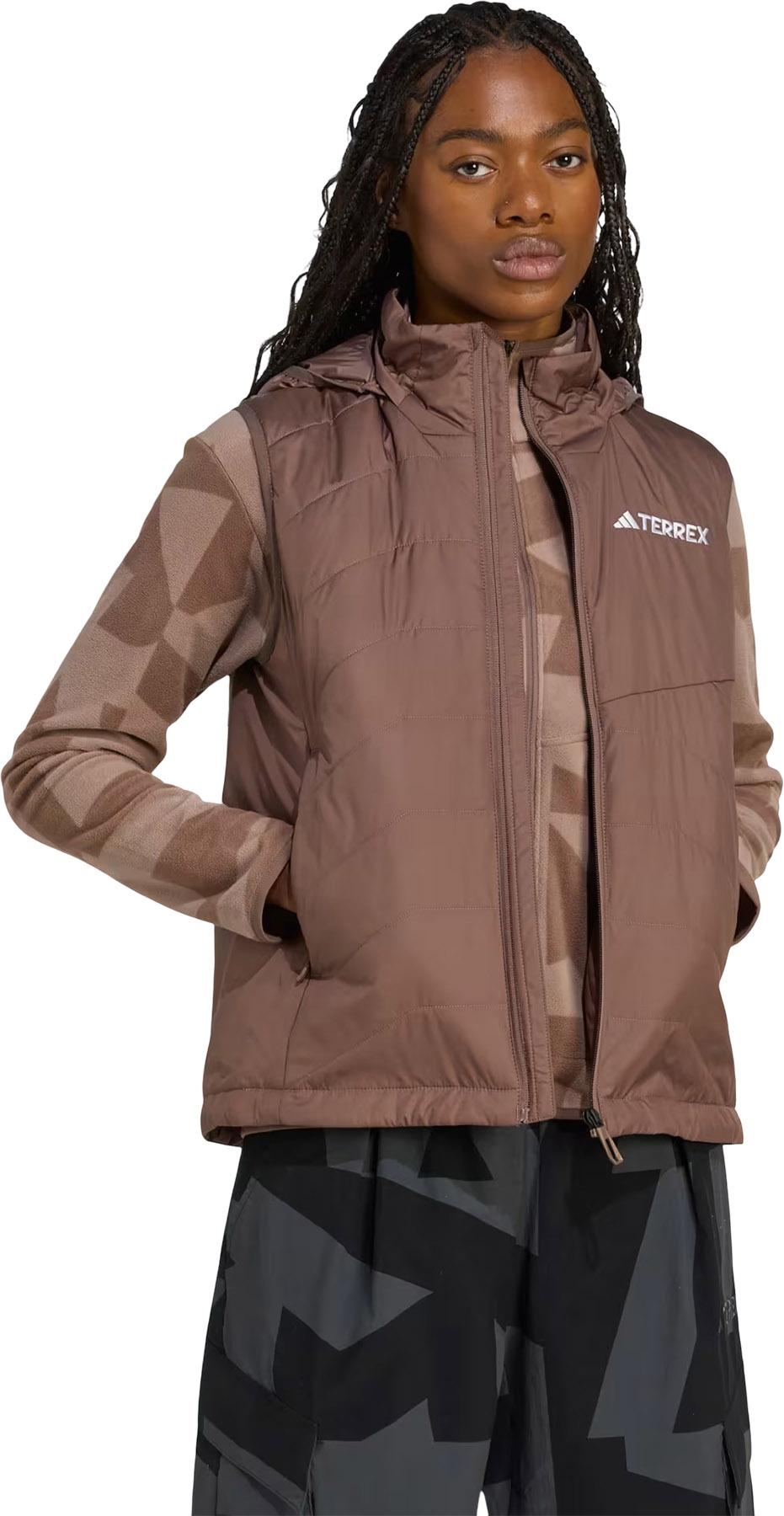 Product gallery image number 2 for product Terrex Multi CLIMAWARM Insulated Hooded Vest - Women's