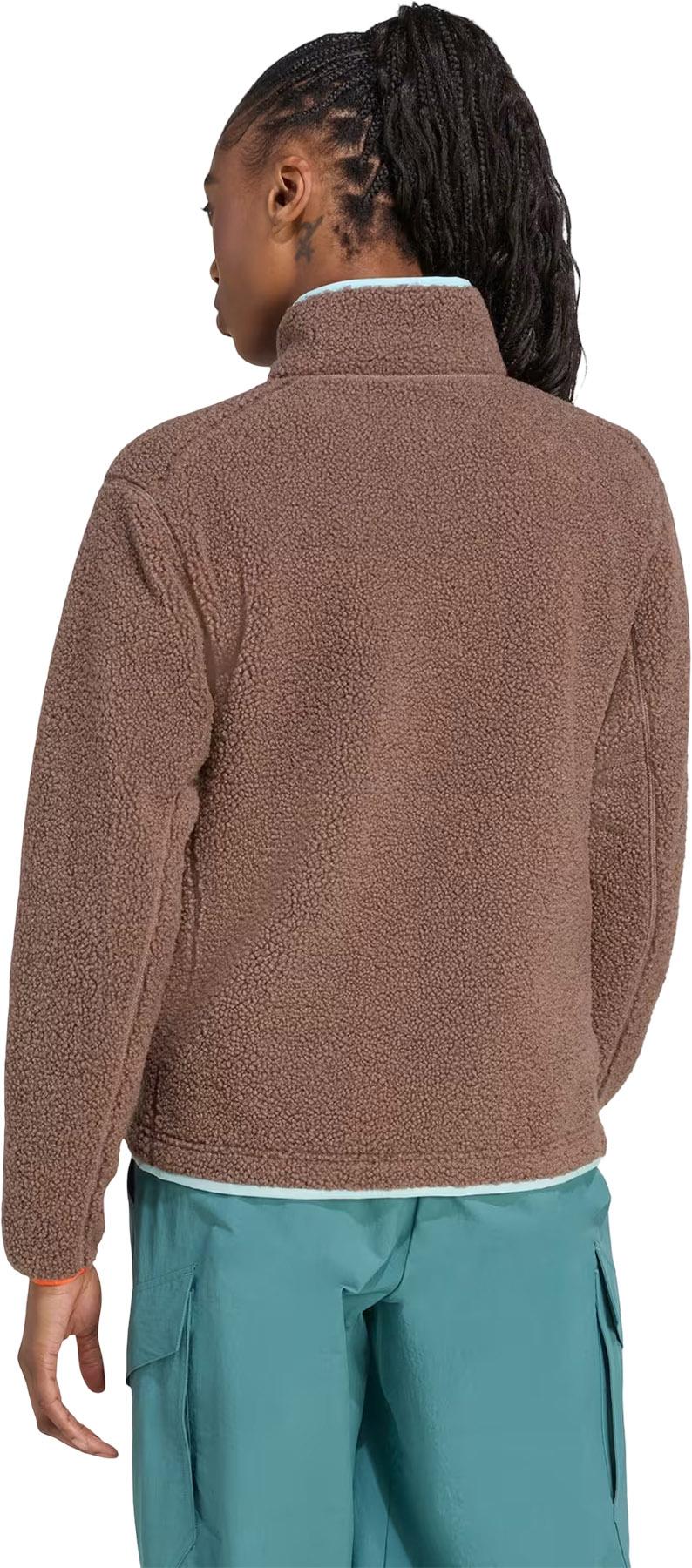 Product gallery image number 2 for product Terrex Xploric High Pile Fleece Pullover Sweatshirt - Women's