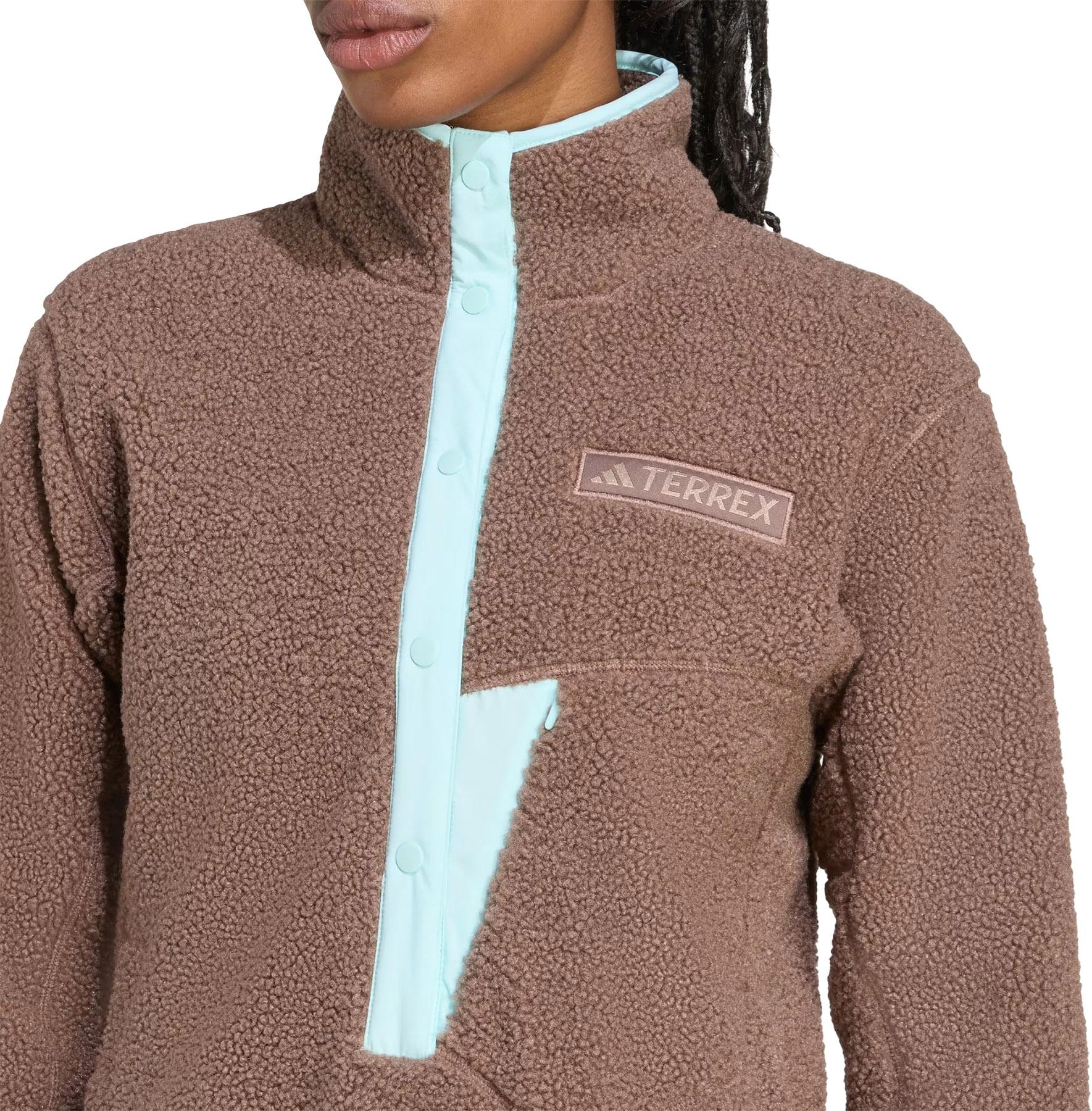 Product gallery image number 4 for product Terrex Xploric High Pile Fleece Pullover Sweatshirt - Women's
