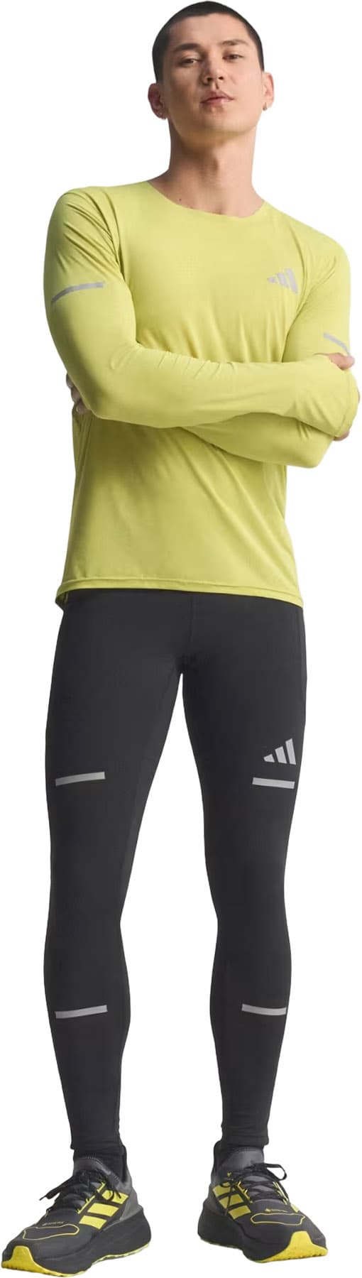 Product gallery image number 6 for product Adi365 Running CLIMAWARM+ Tights - Men's