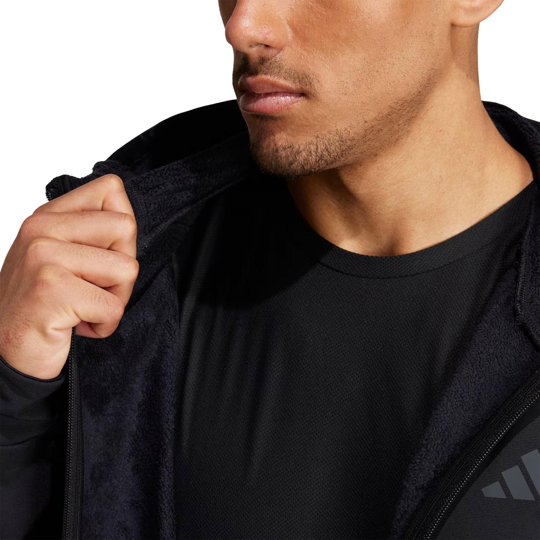 Numéro de l'image de la galerie de produits 2 pour le produit Chandail à capuchon à glissière pleine longueur Cold.RDY Designed for Training - Homme