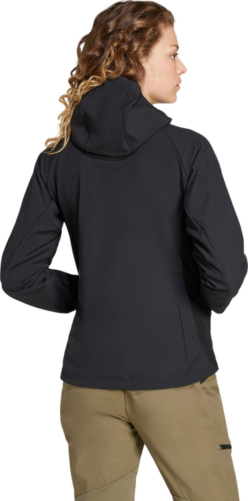 Product gallery image number 2 for product Terrex Xperior Softshell Fleece Hooded Jacket - Women's