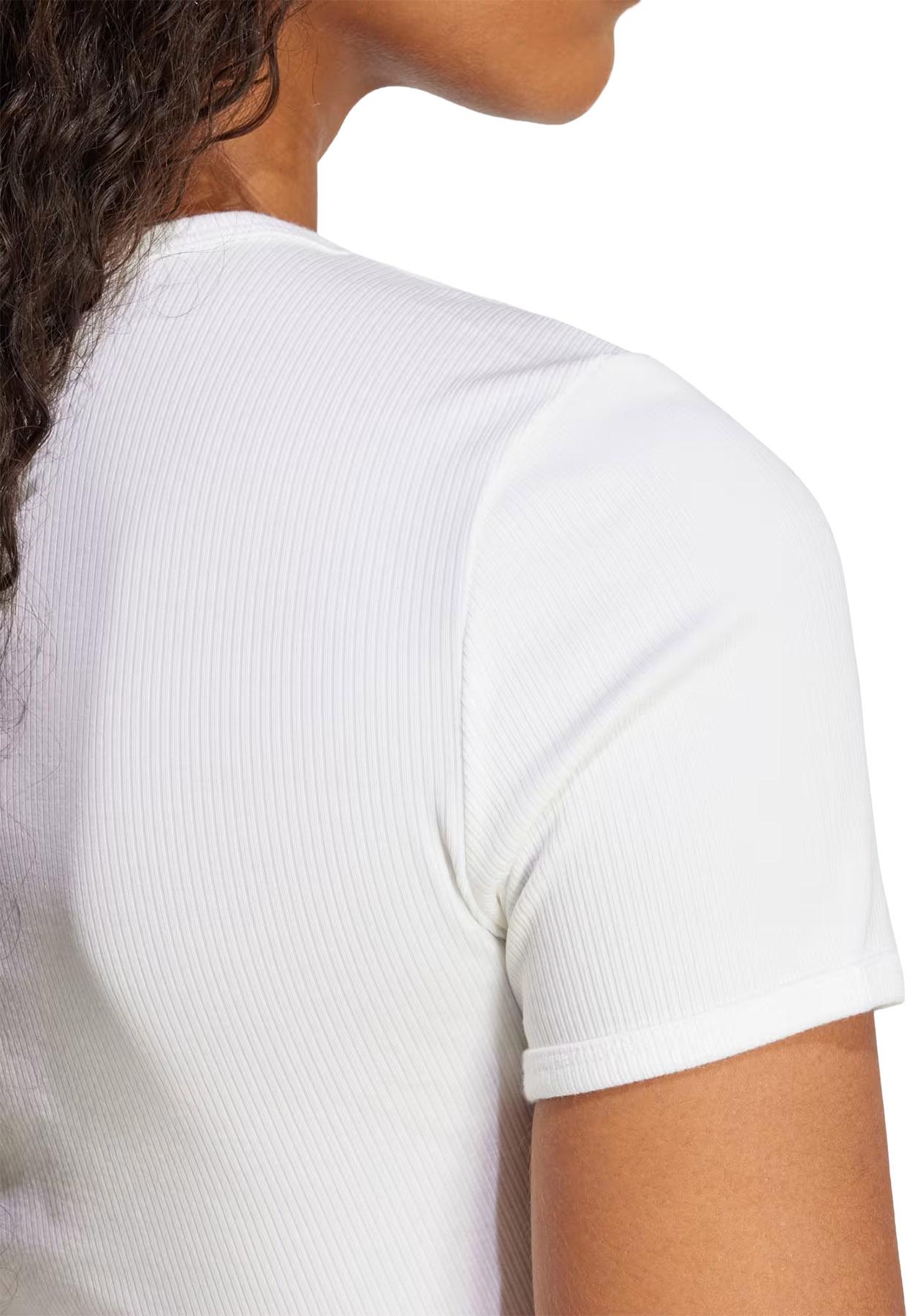 Product gallery image number 4 for product Essentials Ribbed T-Shirt - Women's