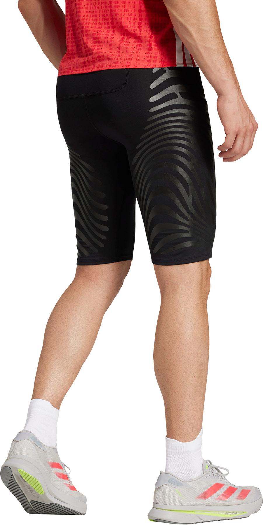 Product gallery image number 3 for product Adizero Control Running Short Leggings - Men's