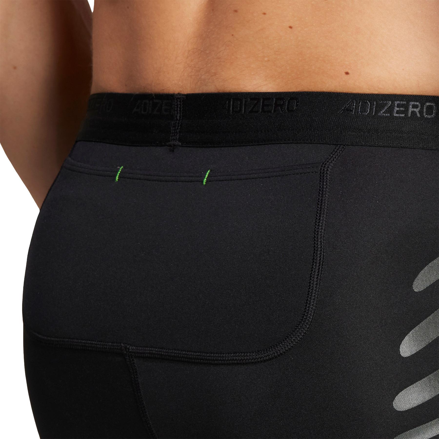 Product gallery image number 2 for product Adizero Control Running Short Leggings - Men's