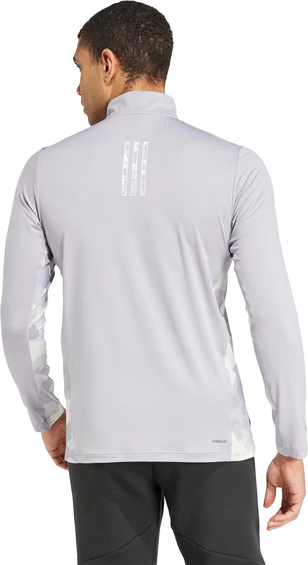 Product gallery image number 4 for product Train Essentials Camo Training 1/4-Zip Long Sleeve T-Shirt - Men's