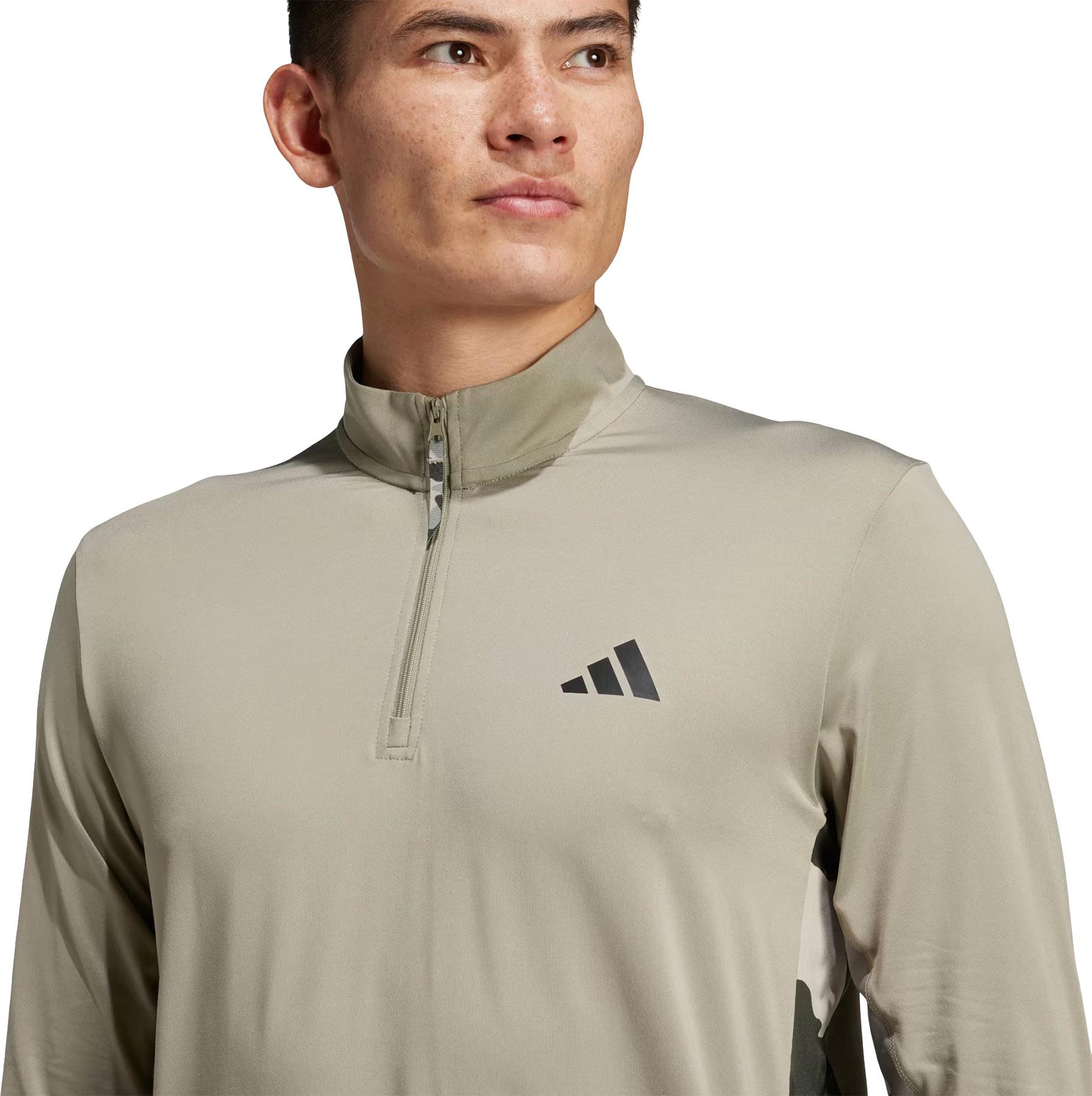 Product gallery image number 3 for product Train Essentials Camo Training 1/4-Zip Long Sleeve T-Shirt - Men's