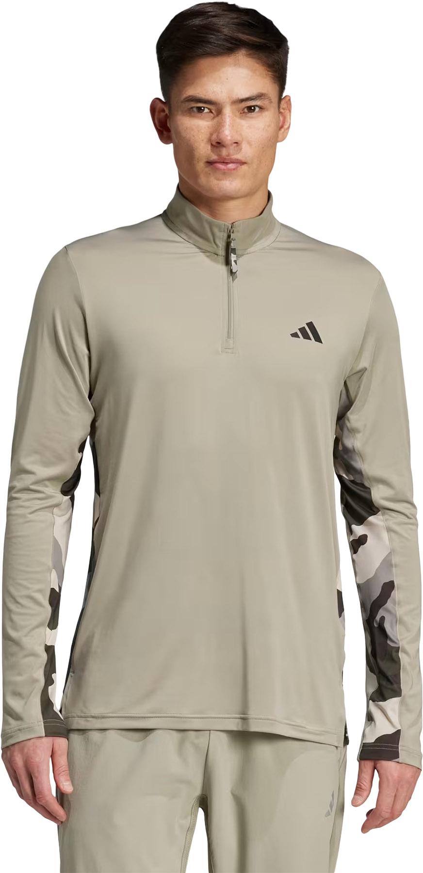 Product gallery image number 4 for product Train Essentials Camo Training 1/4-Zip Long Sleeve T-Shirt - Men's