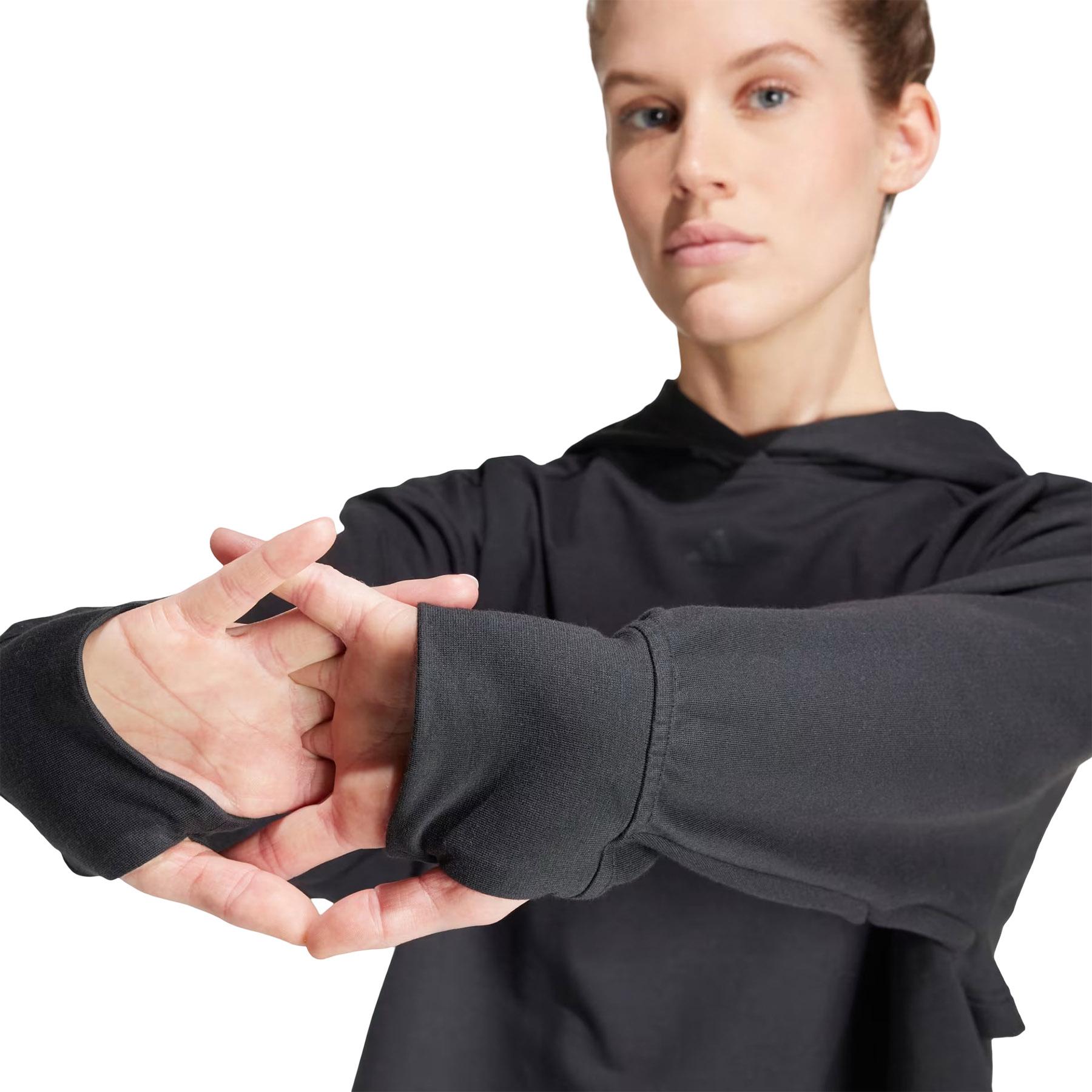 Numéro de l'image de la galerie de produits 2 pour le produit Chandail à capuchon à coupe ample avec ventilation dorsale PrimeLift - Femme