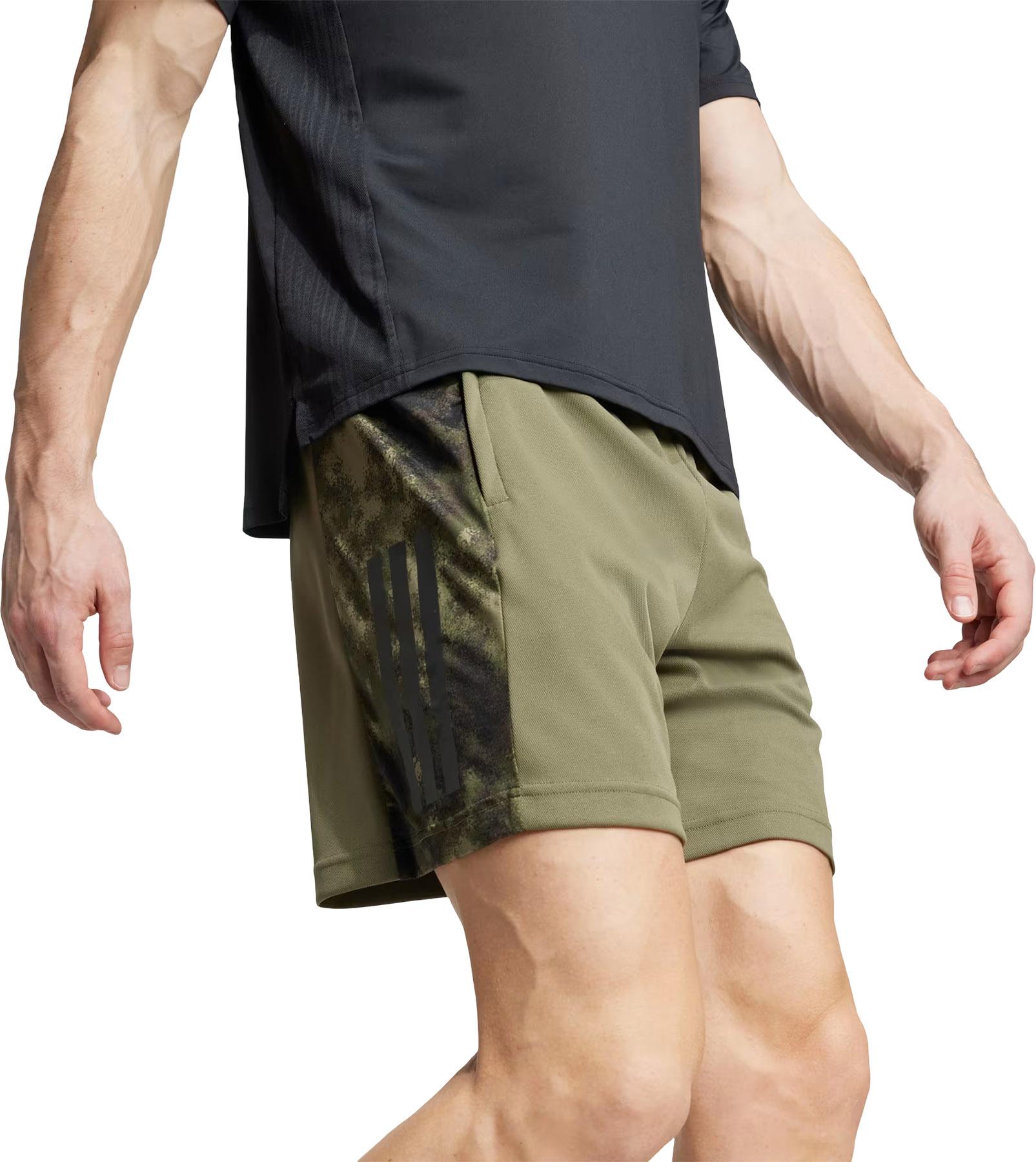 Product gallery image number 4 for product Train Essentials Seasonal 3-Stripes Shorts - Men's