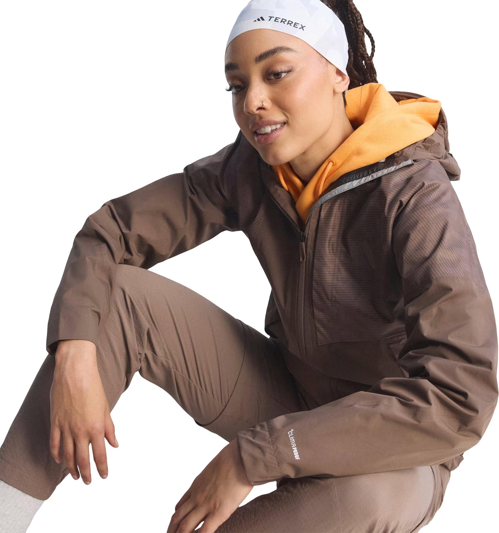 Product gallery image number 3 for product Terrex Xperior 2.5 Layer Hybrid PRIMEKNIT CLIMAPROOF Jacket - Women's