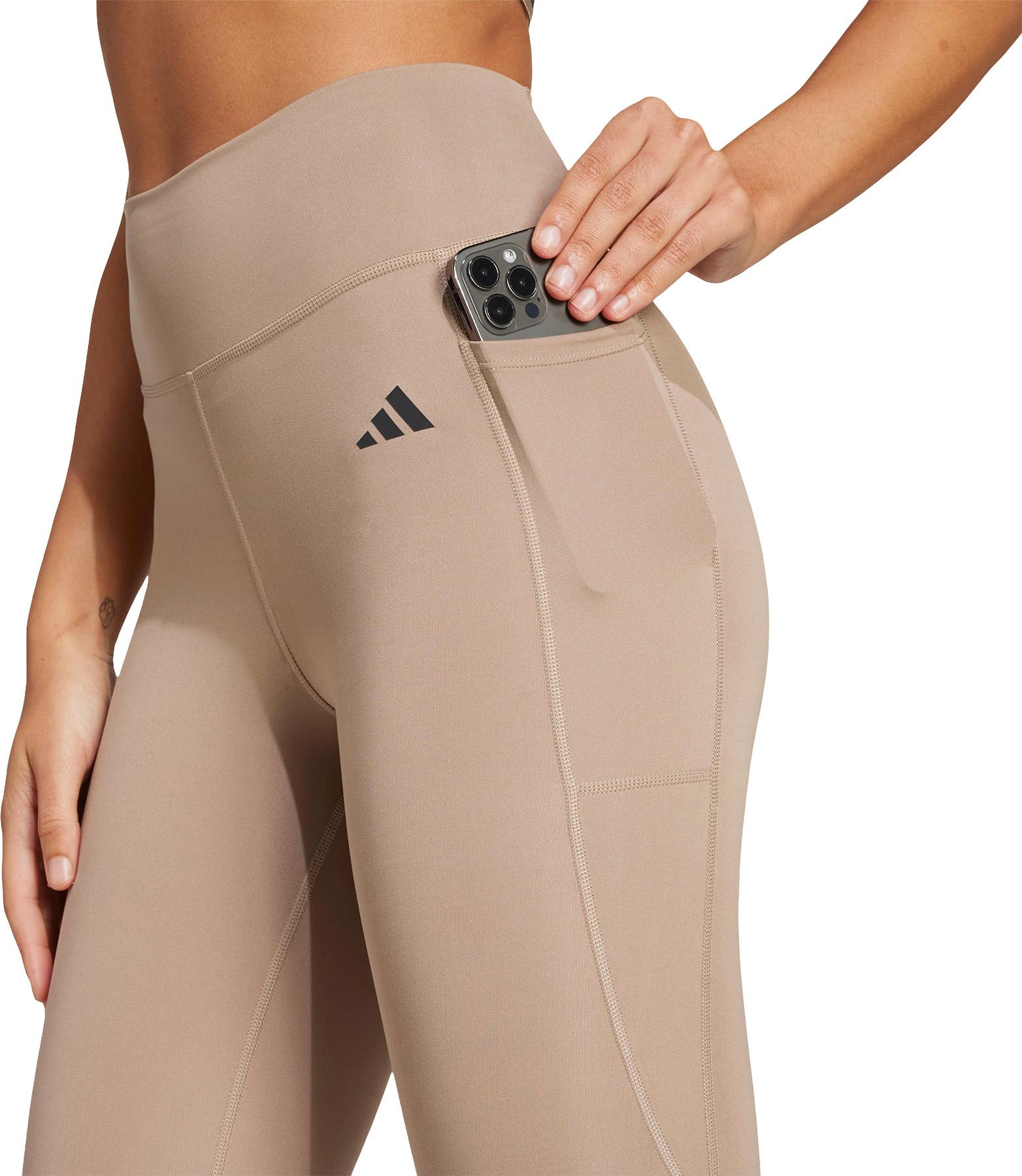 Numéro de l'image de la galerie de produits 2 pour le produit Leggings longs avec poche dissimulée Optime Essentials - Femme