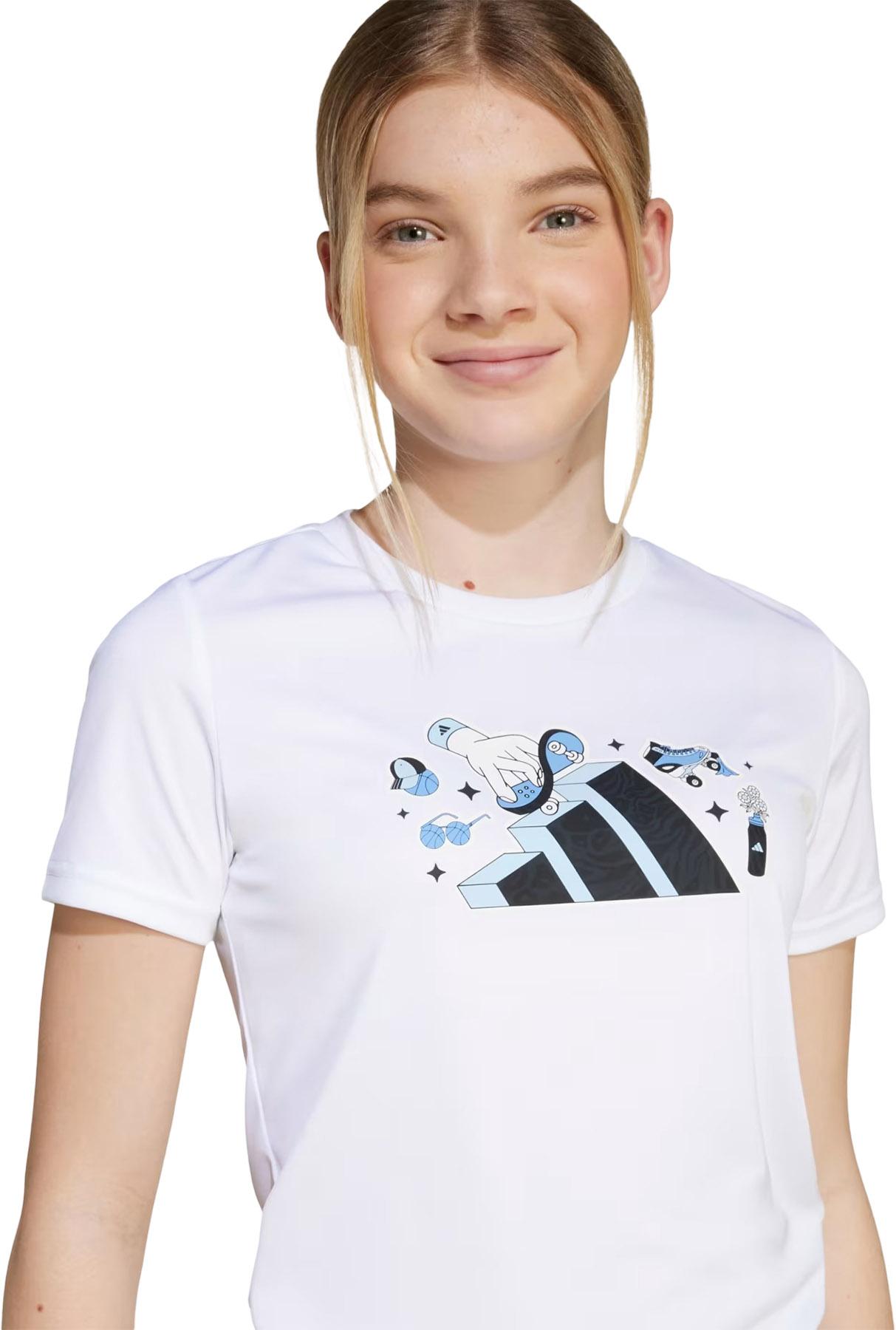 Product gallery image number 3 for product Animal CLIMACOOL Graphic T-Shirt - Girls