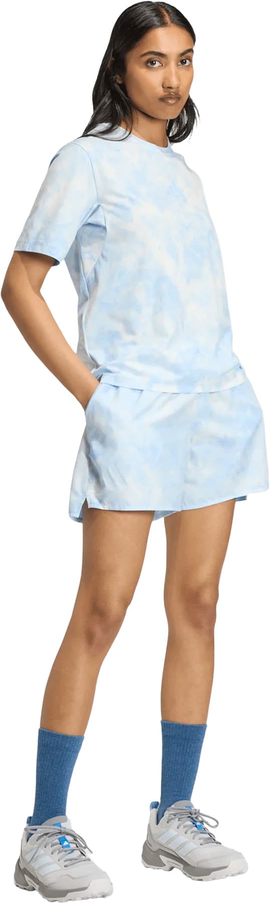 Product gallery image number 5 for product Terrex Multi Spray Dye CLIMA365 Shorts - Women's
