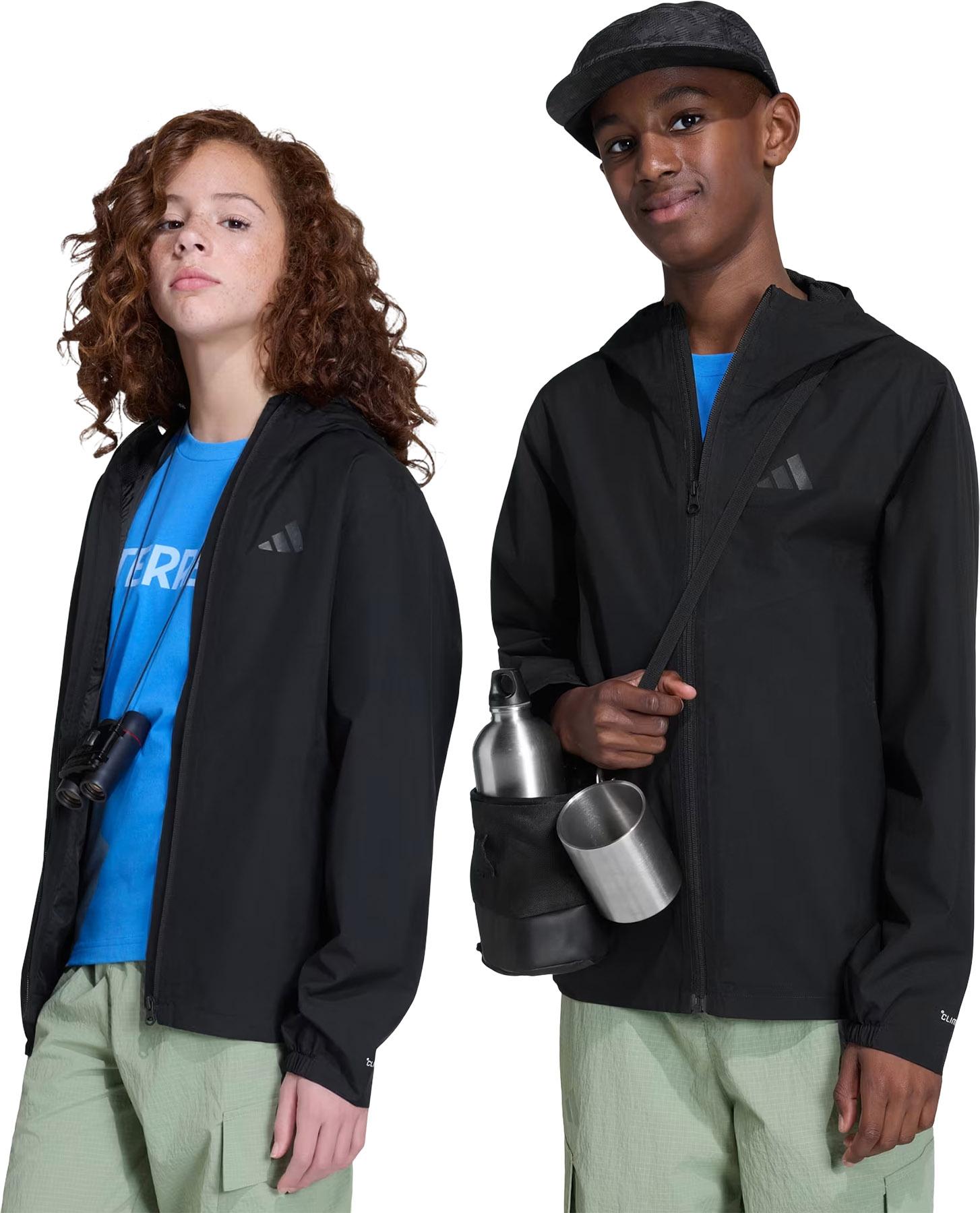 Product gallery image number 2 for product Terrex Kids Multi 2 Layer CLIMAPROOF Rain Jacket - Kids