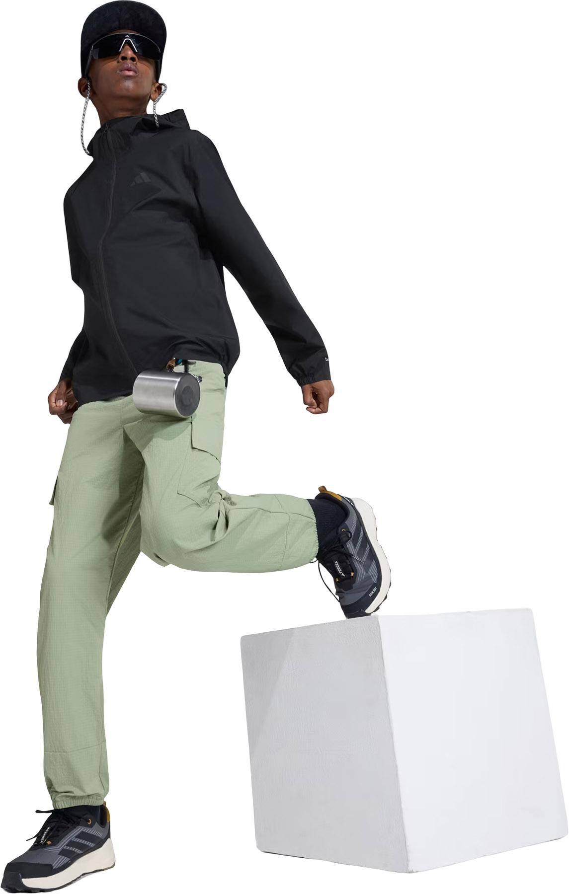 Product gallery image number 4 for product Terrex Kids Multi 2 Layer CLIMAPROOF Rain Jacket - Kids