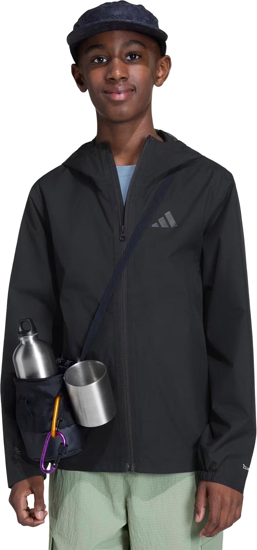 Product gallery image number 7 for product Terrex Kids Multi 2 Layer CLIMAPROOF Rain Jacket - Kids