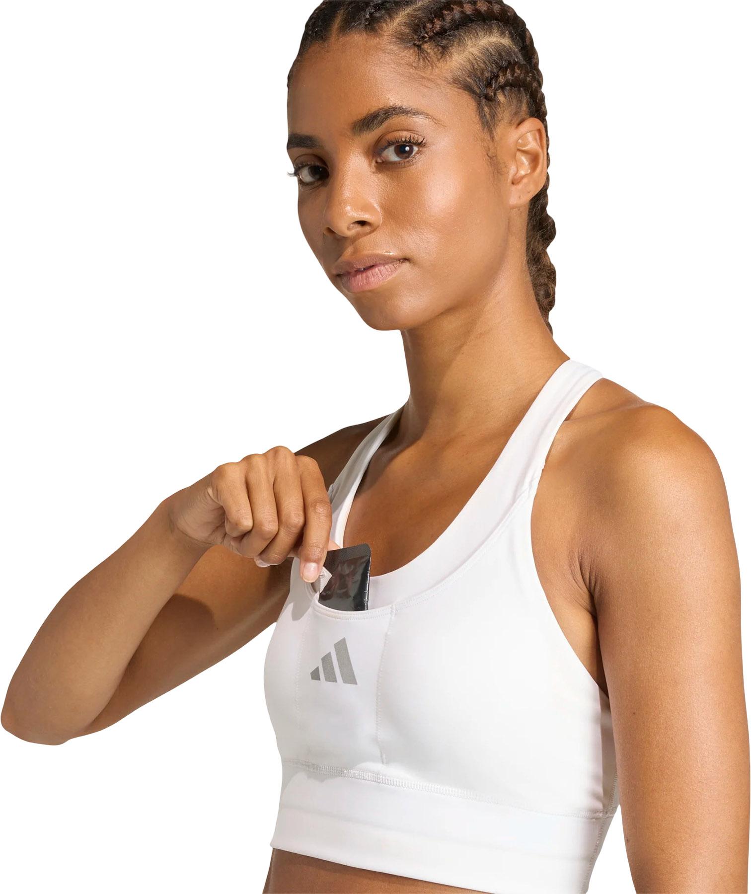 Product gallery image number 3 for product Adi365 Running Pocket Medium Support Bra - Women's