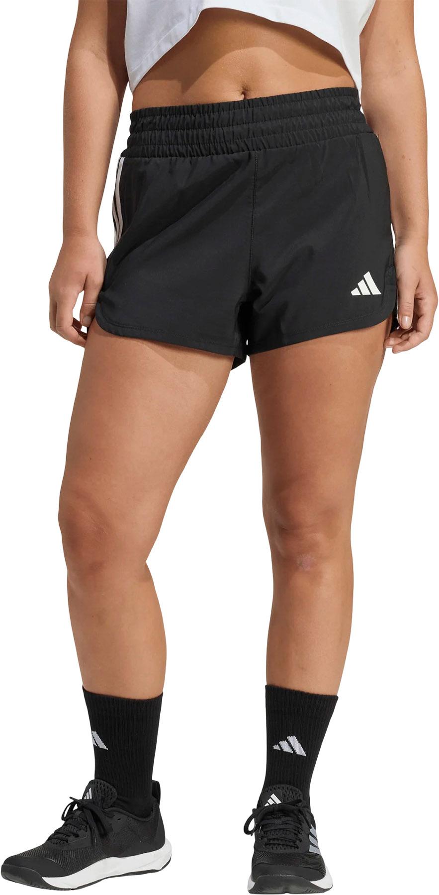 Product gallery image number 4 for product Pacer Workout Woven High Rise Training Shorts 5 in - Women's