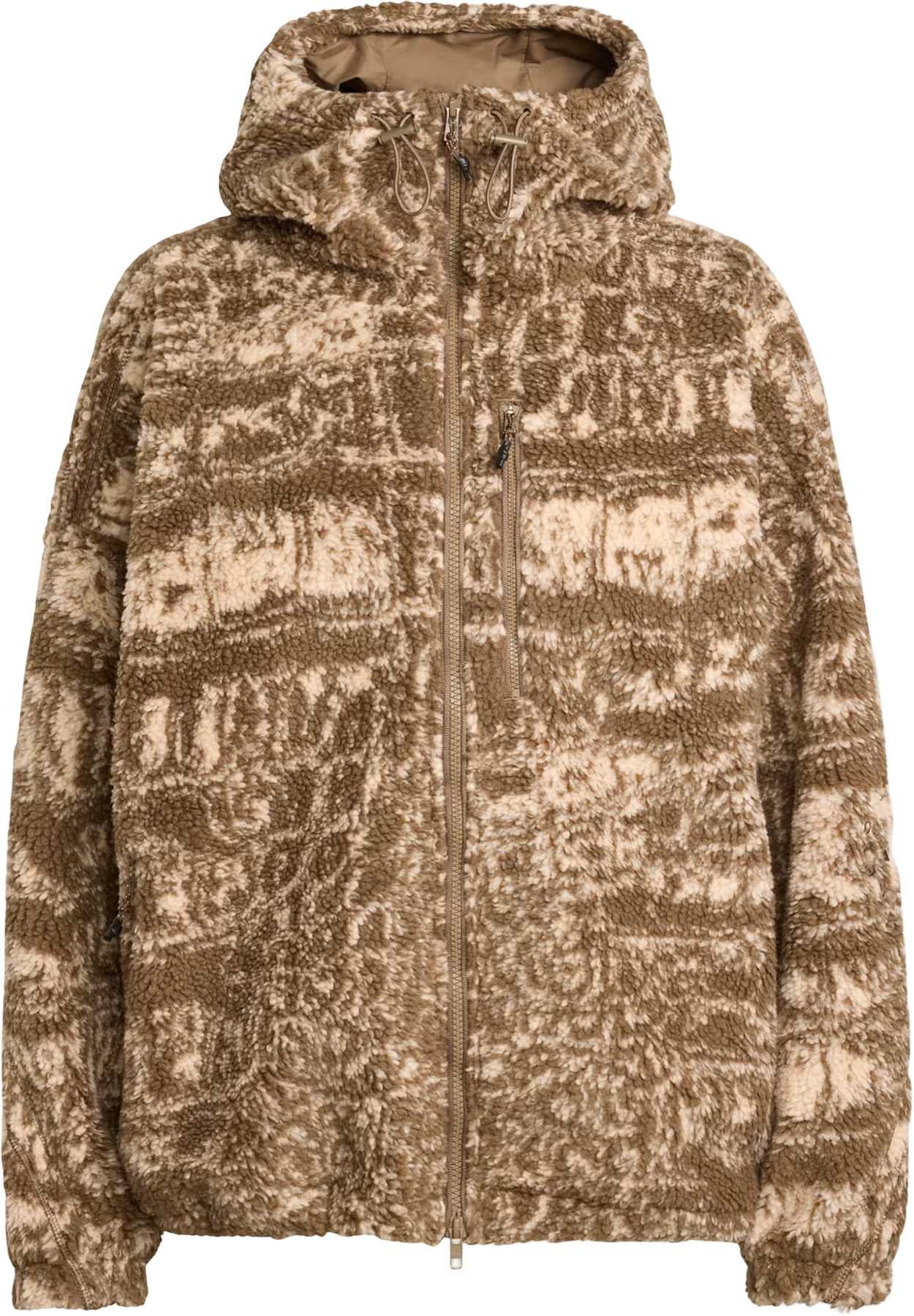 Product image for Adidas by Stella McCartney Full-Zip Printed Winter Fleece Hooded Jacket - Women's