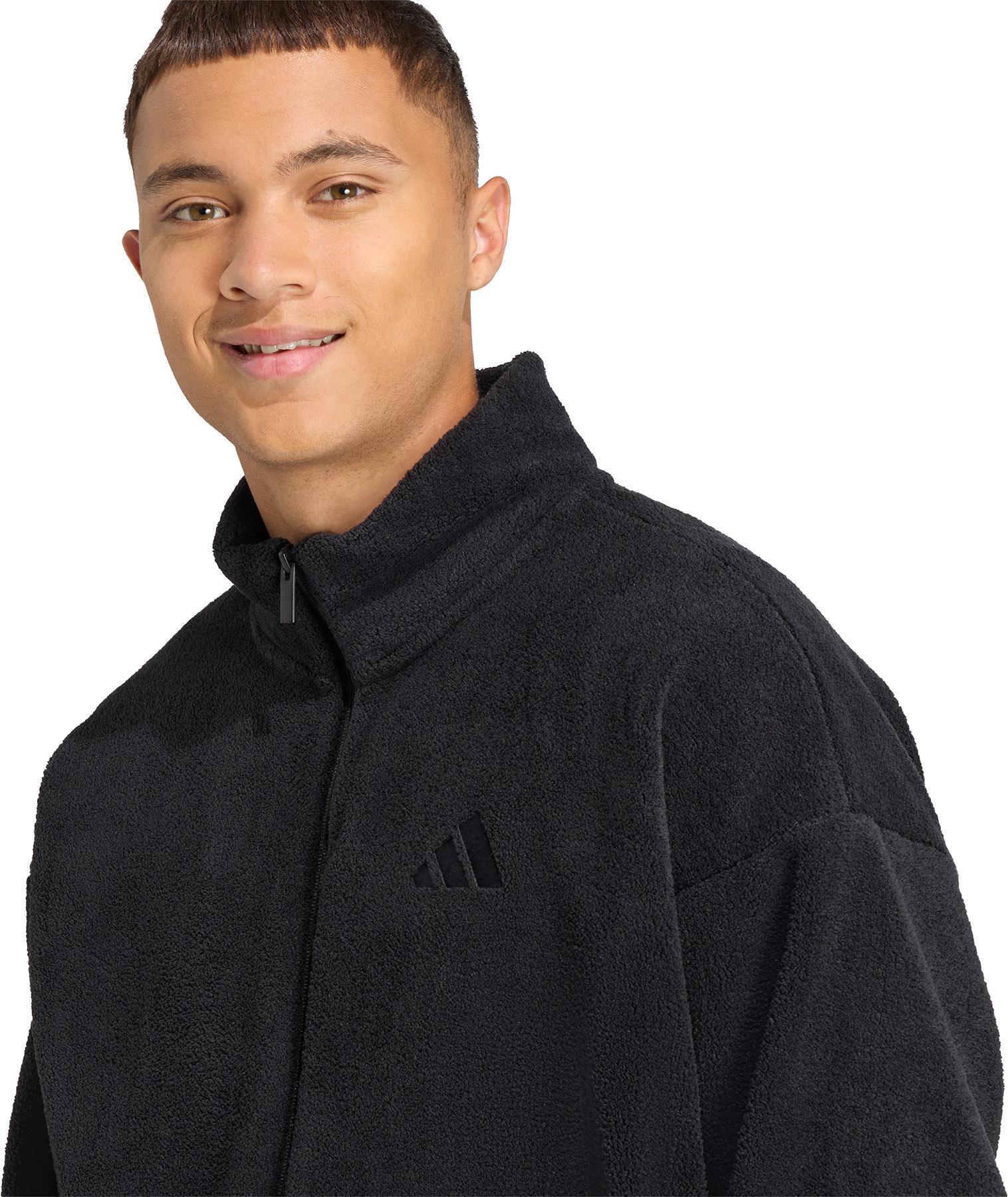 Numéro de l'image de la galerie de produits 3 pour le produit Haut de survêtement en molleton à poils courts avec petit logo Future Icons - Homme