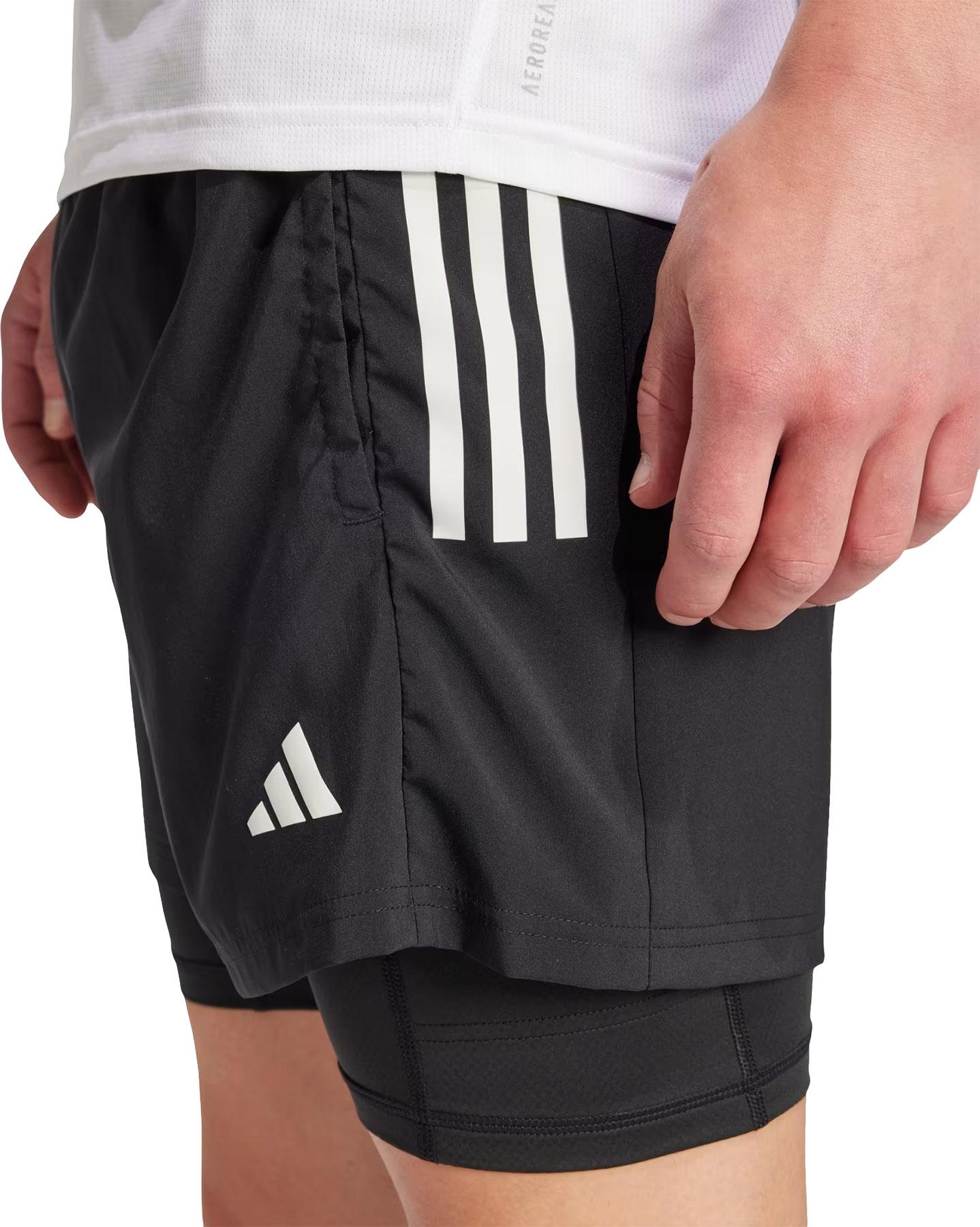 Product gallery image number 4 for product Own The Run CLIMACOOL 2-in-1 5-Pocket Shorts - Men's