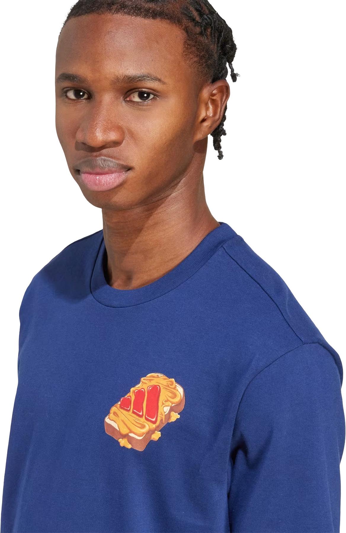 Product gallery image number 3 for product Food Peanut Butter and Jelly Graphic T-Shirt - Men's