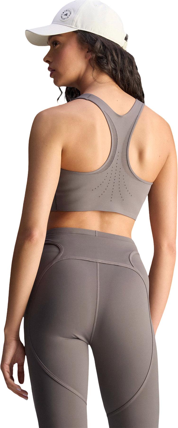 Product gallery image number 6 for product Soutien-gorge d'entraînement à maintien moyen Adidas by Stella McCartney Power Impact - Femme