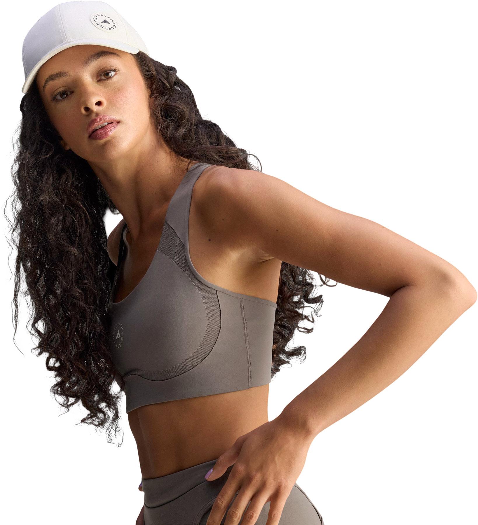 Product gallery image number 7 for product Soutien-gorge d'entraînement à maintien moyen Adidas by Stella McCartney Power Impact - Femme
