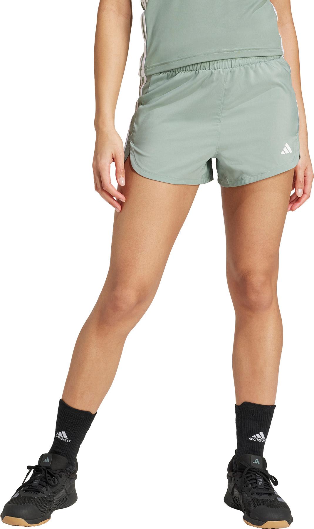 Product gallery image number 3 for product Pacer Training 3-Stripes Woven High-Rise Short - Women's