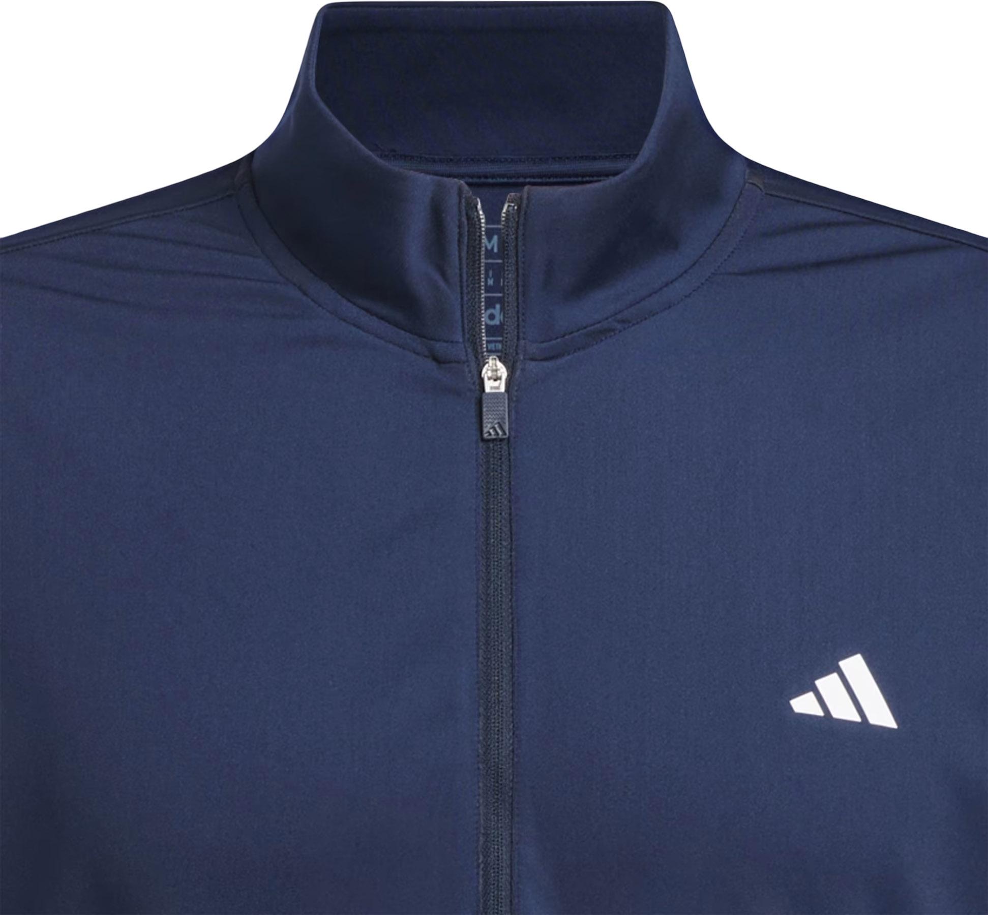 Product gallery image number 5 for product Adi 3-Stripes Half-Zip Golf Top - Men's