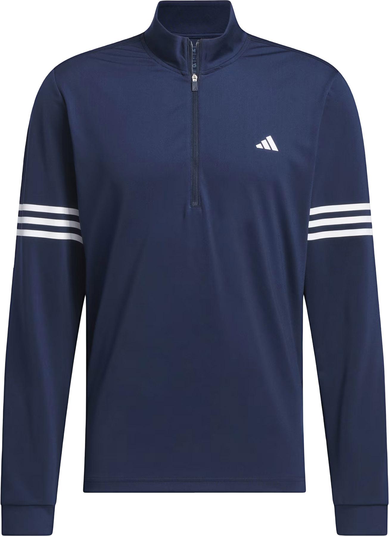 Product image for Adi 3-Stripes Half-Zip Golf Top - Men's