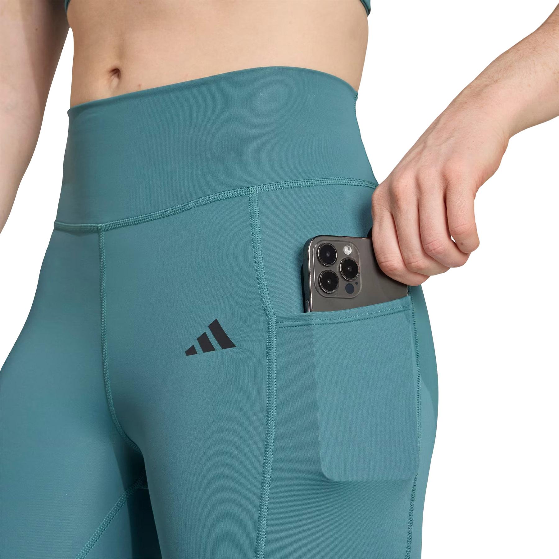 Product gallery image number 3 for product Optimé 3-Stripes Full Length Leggings - Women's