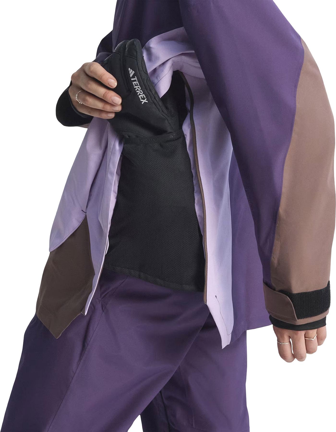 Product gallery image number 5 for product Terrex Xploric 2 Layer Lined Climaproof Anorak - Women's