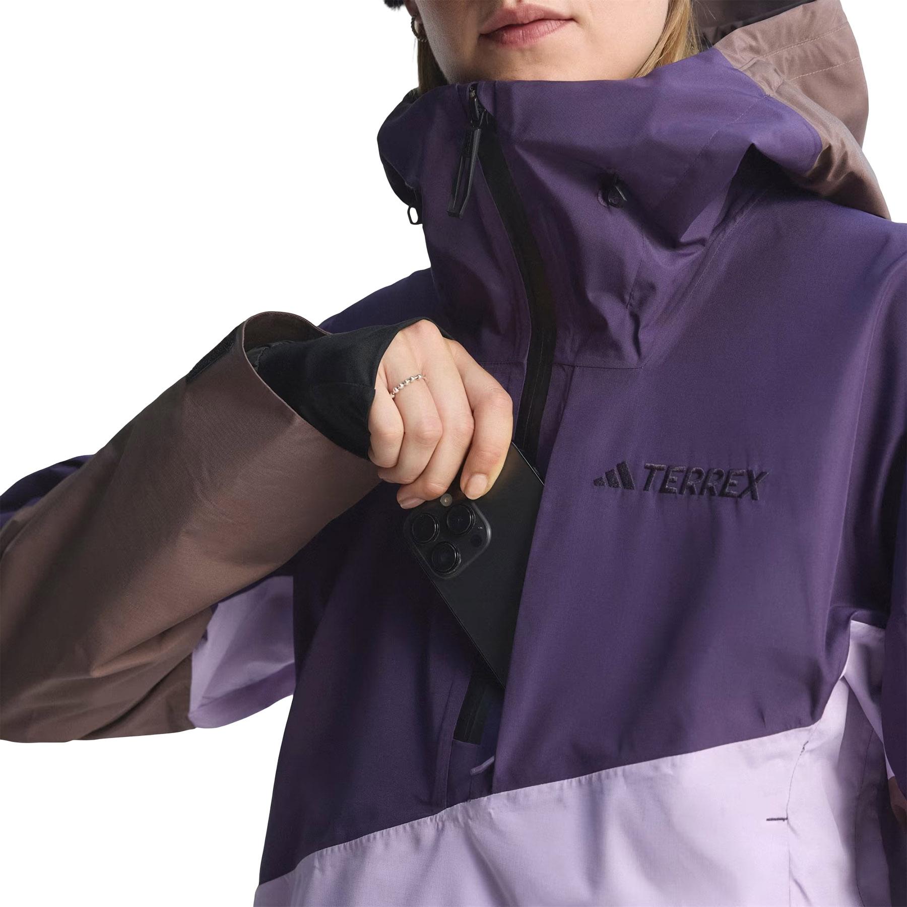 Product gallery image number 6 for product Terrex Xploric 2 Layer Lined Climaproof Anorak - Women's