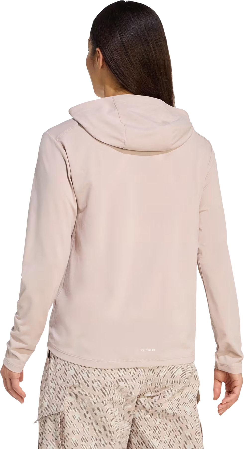 Product gallery image number 4 for product Terrex Multi CLIMACOOL Long Sleeve Hooded Top - Women's