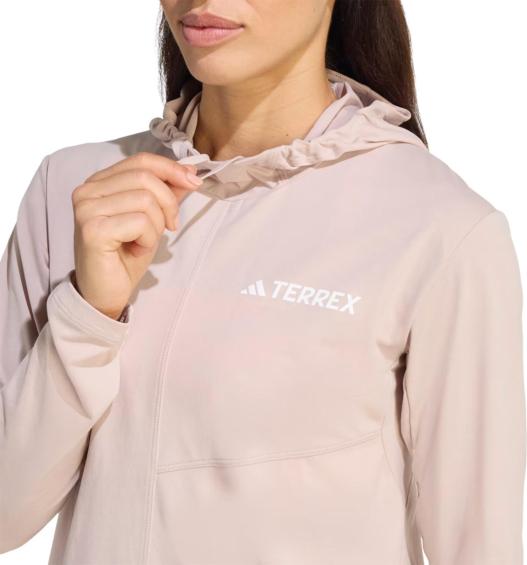 Product gallery image number 2 for product Terrex Multi CLIMACOOL Long Sleeve Hooded Top - Women's