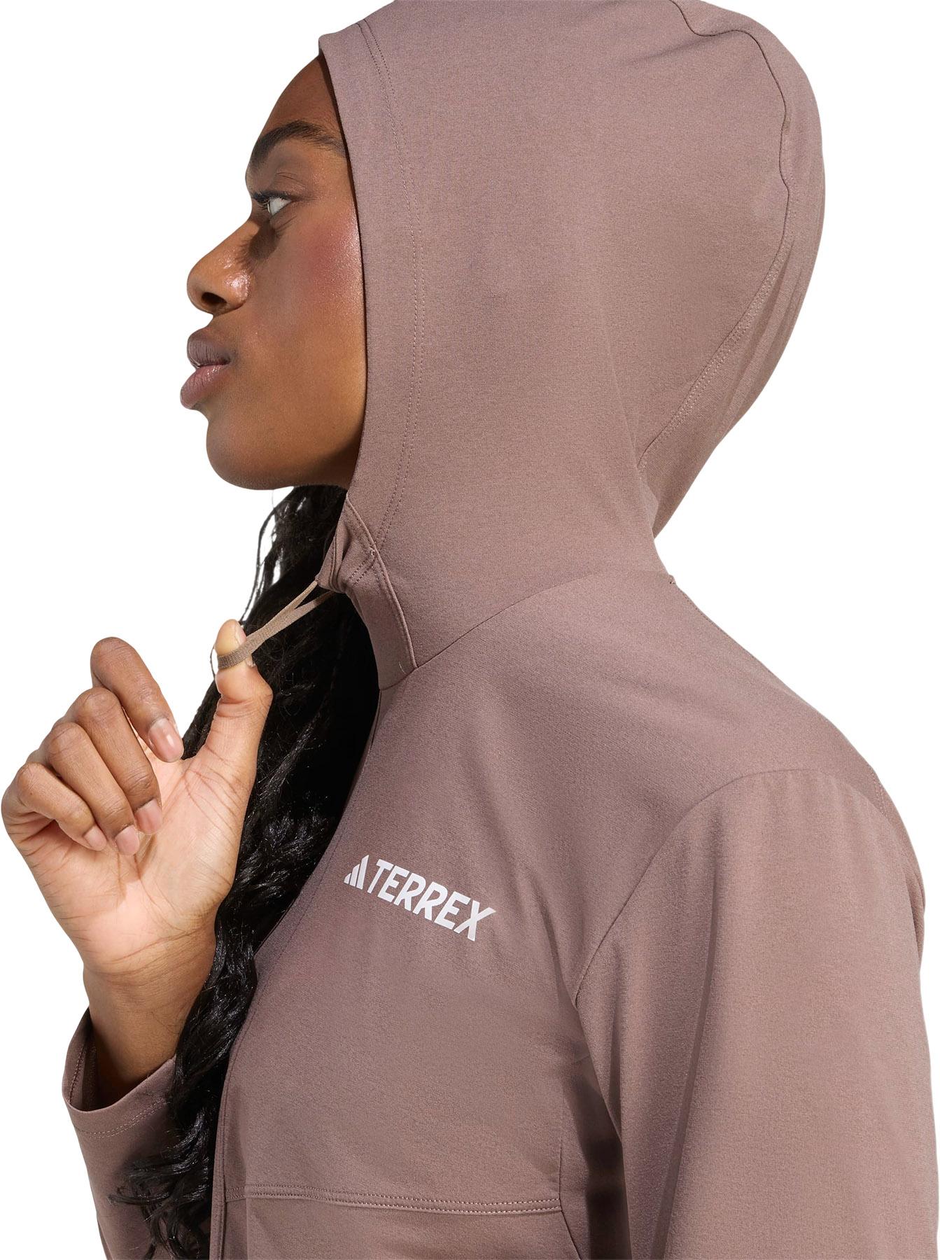 Product gallery image number 4 for product Terrex Multi CLIMACOOL Long Sleeve Hooded Top - Women's