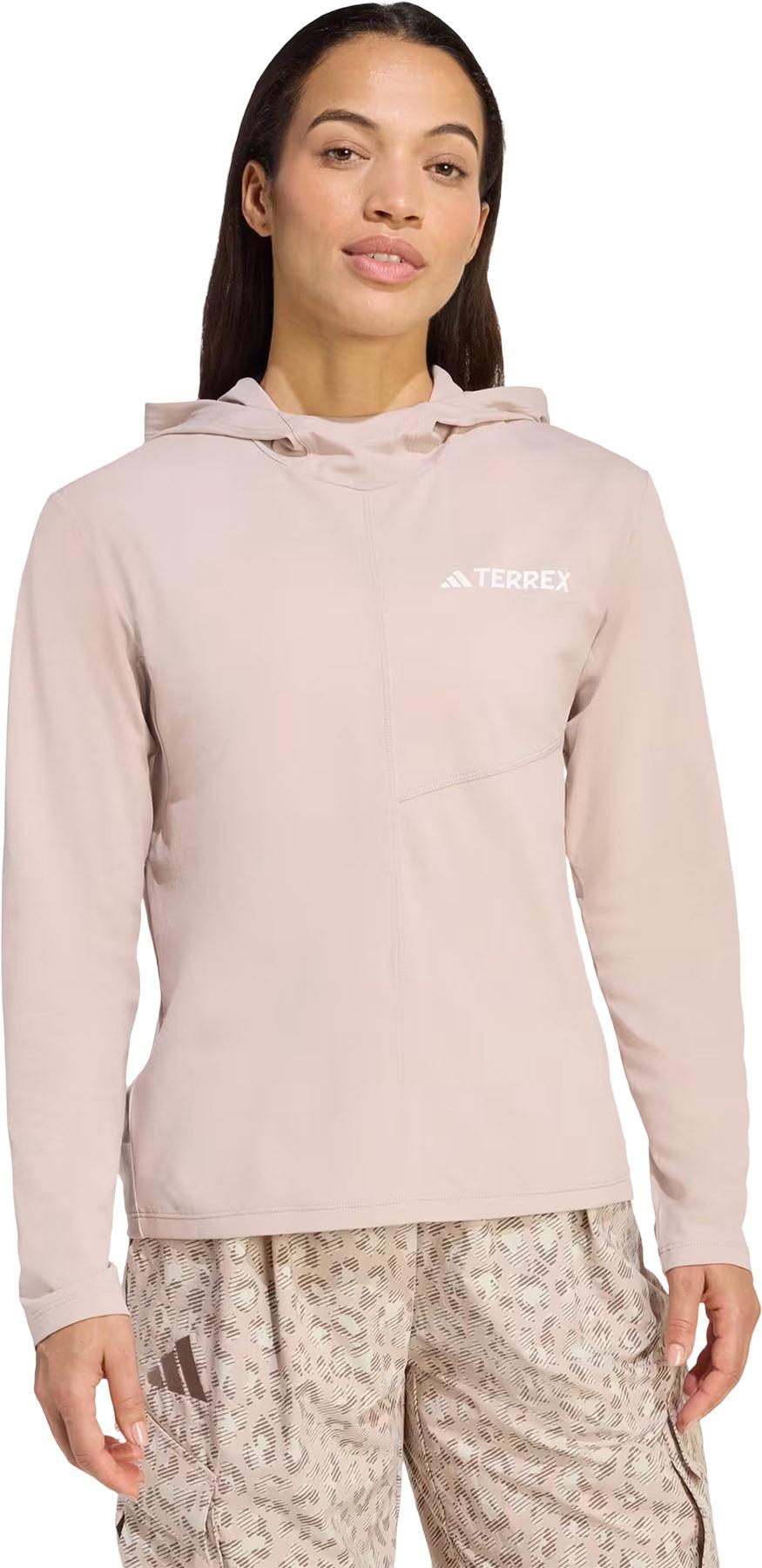 Product gallery image number 5 for product Terrex Multi CLIMACOOL Long Sleeve Hooded Top - Women's