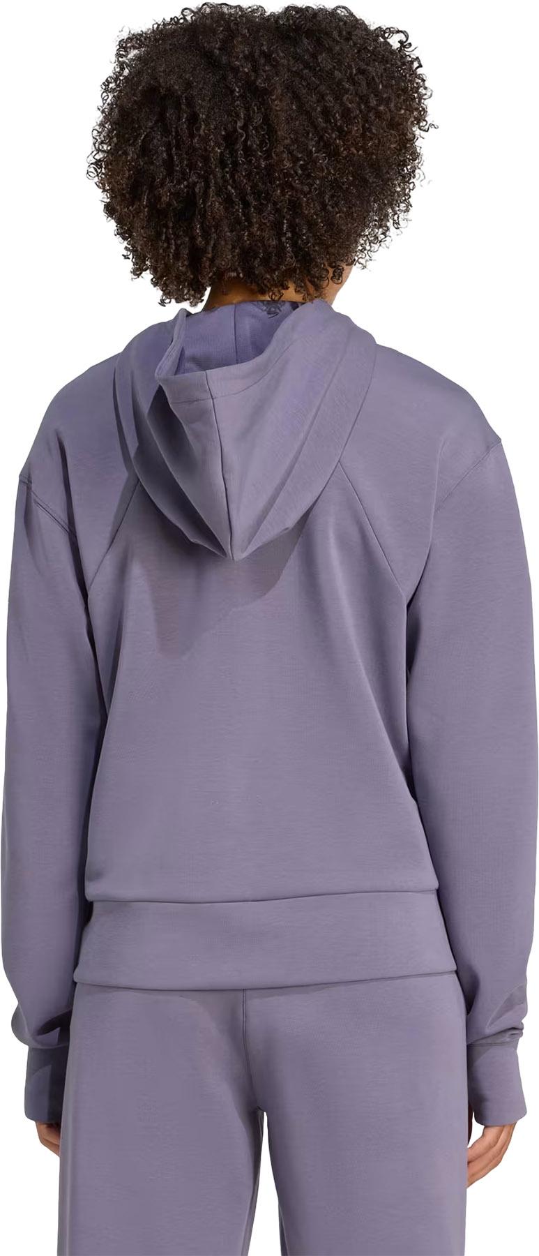 Product image for Chandail en molleton à capuchon à glissière pleine longueur Designed 4 Training - Femme