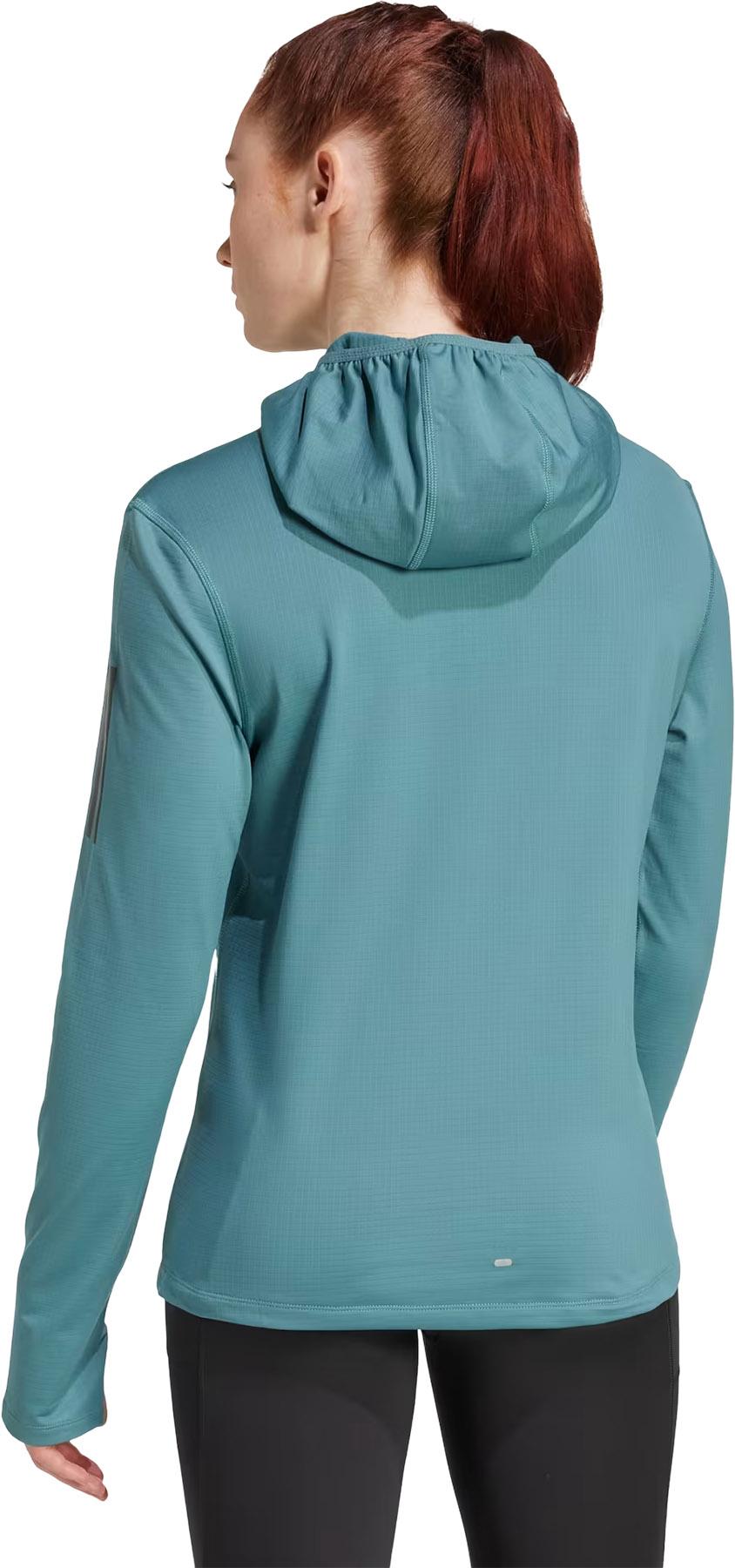 Product image for Chandail en molleton à capuchon à demi-glissière Own The Run Winterized - Femme