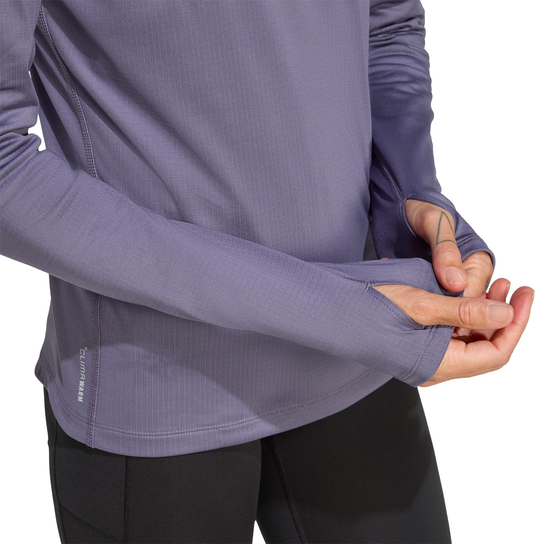 Product gallery image number 4 for product Own The Run Winterized Hooded Half-Zip Sweatshirt - Women's