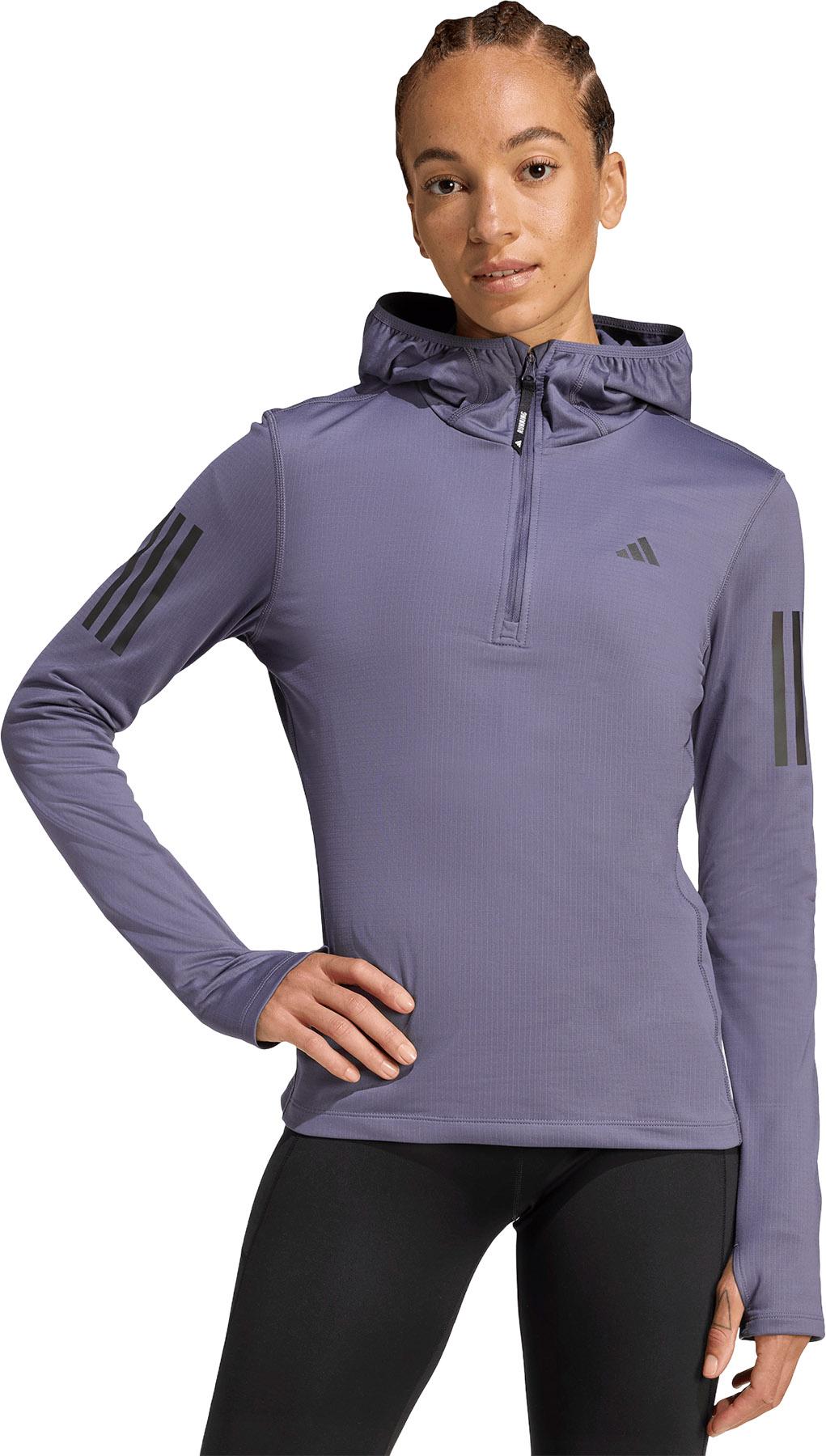 Product gallery image number 6 for product Own The Run Winterized Hooded Half-Zip Sweatshirt - Women's