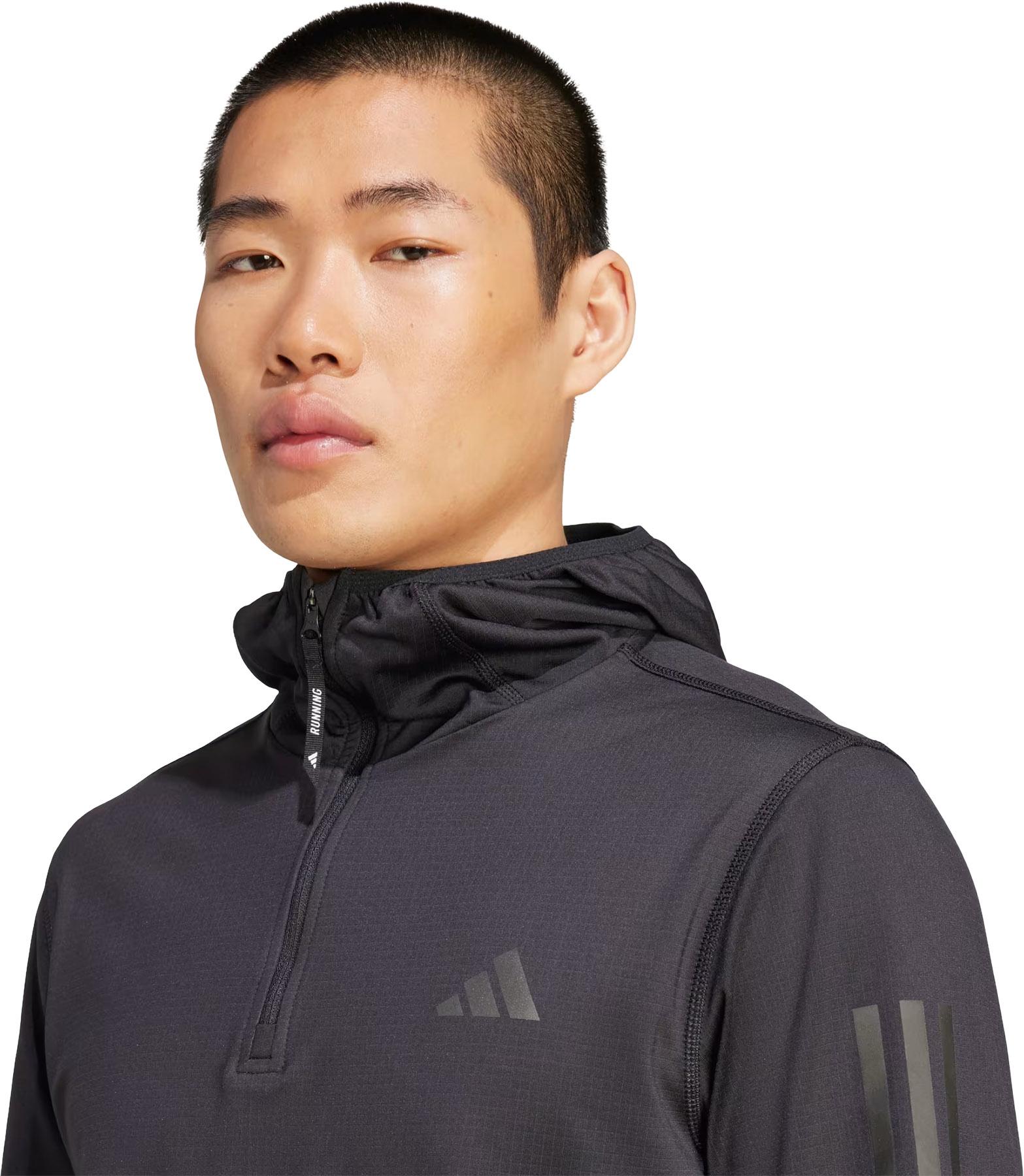 Product gallery image number 2 for product Own The Run Winterized Hooded Half-Zip Sweatshirt - Men's