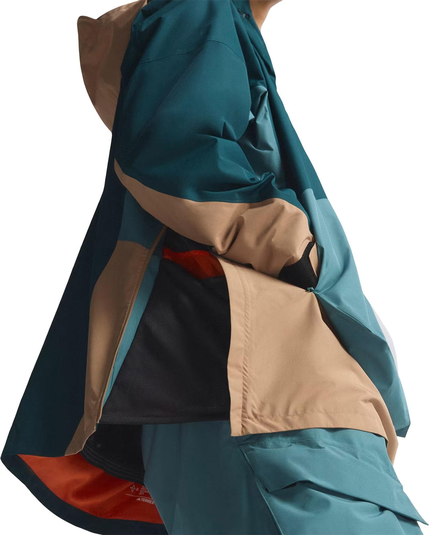 Product gallery image number 4 for product Terrex Xploric 2 Layer Lined Climaproof Anorak - Men's