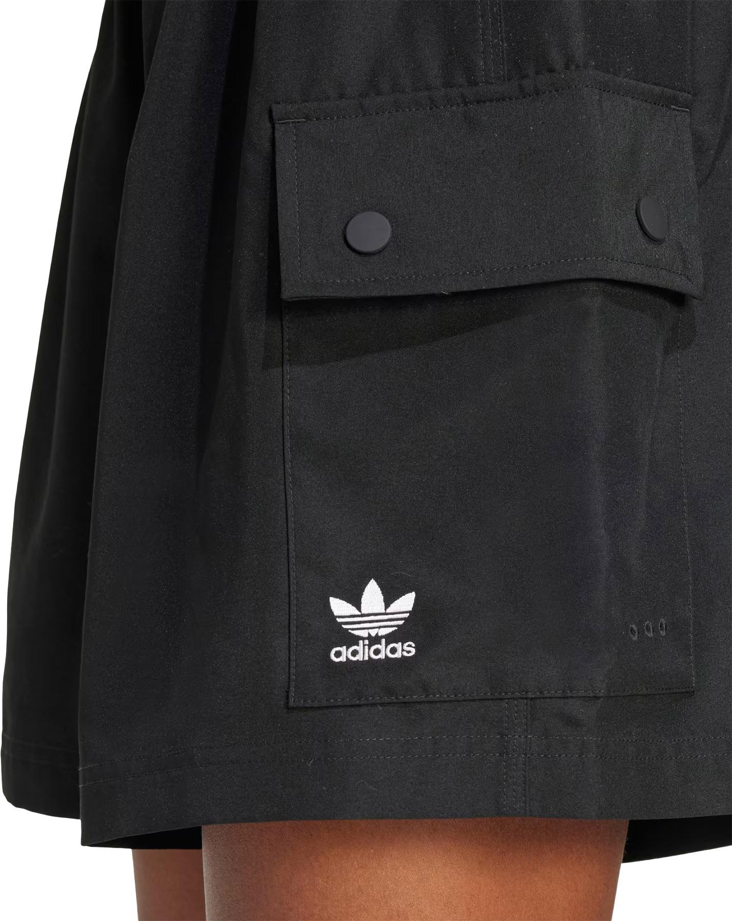 Product gallery image number 5 for product Essentials Woven High-Waist Cargo Shorts - Women's