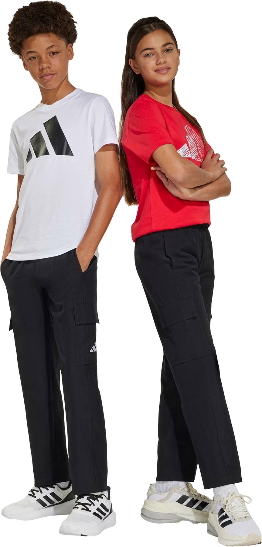 Product gallery image number 5 for product Essentials CLIMACOOL Cargo Tracksuit Bottom - Junior