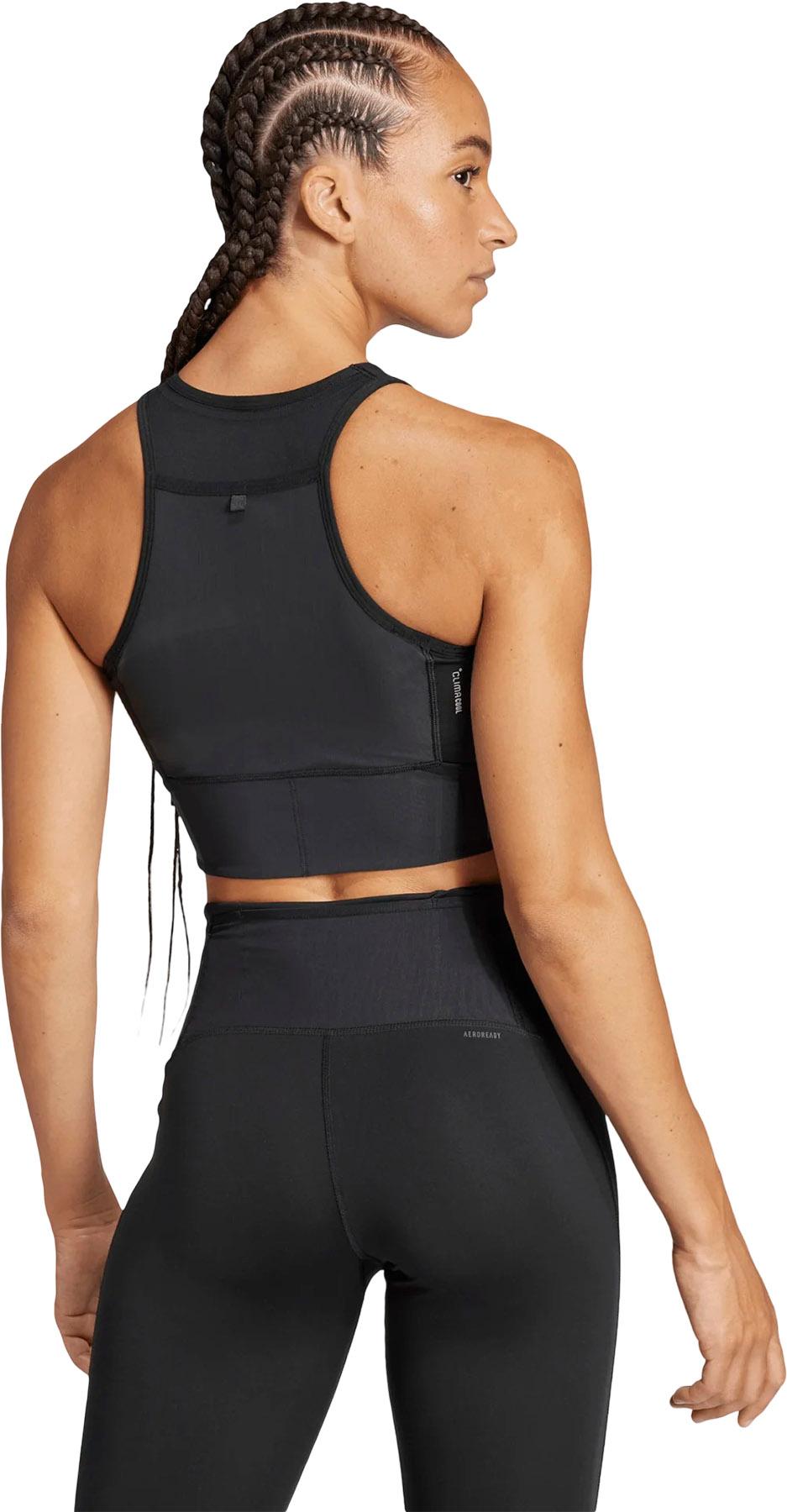 Product gallery image number 8 for product Adizero Running Gel Pocket Crop Top - Women's